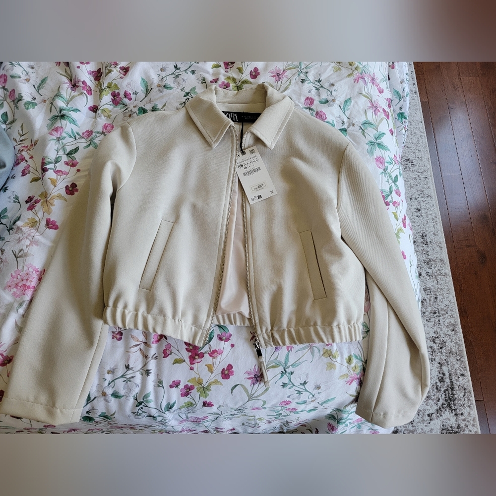 NWT Zara Bomber Jacket Size XS